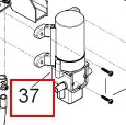 Pumpe til Solo 416 ryggsprøyte (Nr 37)