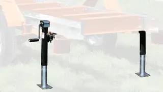 Støttebein-teleskopiske for hjulgang 2stk